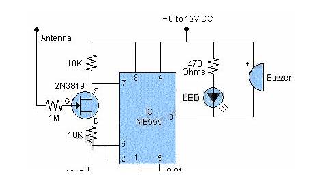 voltage detector circuit schematic