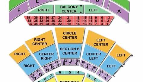 Mann Center for the Performing Arts Seating Chart | Seating Charts