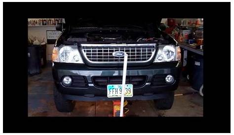 2004 ford explorer replace fuel filter