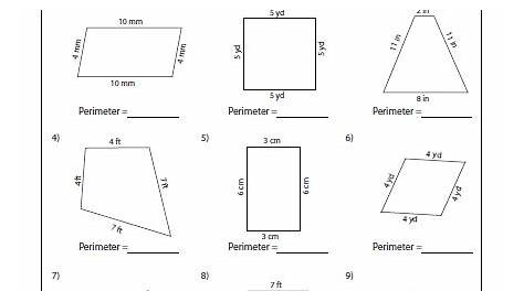 math 3 quadrilaterals worksheet answers