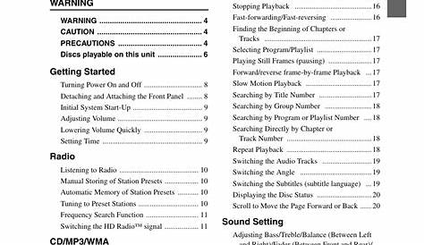Alpine DVA-9861 User Manual | Page 3 / 73 | Original mode