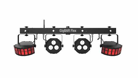 CHAUVET DJ GIGBAR FLEX USER MANUAL Pdf Download | ManualsLib