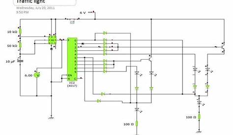 Electronics :Traffic light Circuit - EngineerMaths Power System Consulting