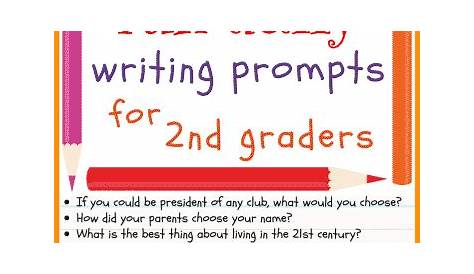 journal topics for 2nd graders