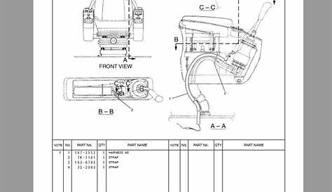 Caterpillar 311 Track-Type Excavator Parts Manual | Auto Repair Manual