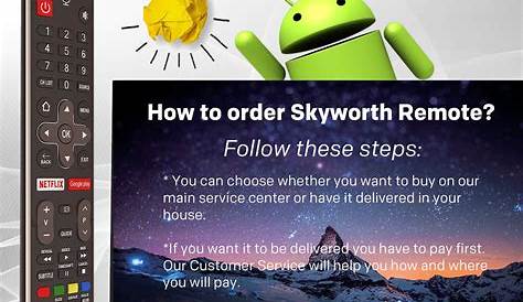 Skyworth (Basic, Smart, Android) Remote Control: Everything you want to