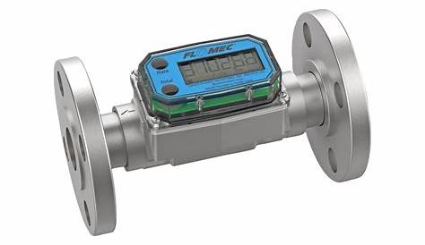 FLOMEC, 1 in For Pipe Size, 1 in Connection Size, Electronic flow meter