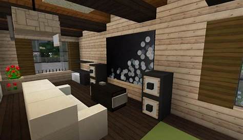 minecraft tv room idea