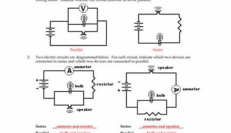 series circuits worksheets
