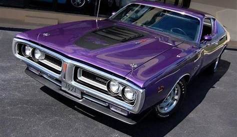 71 Plum Crazy Purple Charger | Dodge muscle cars, Chrysler charger