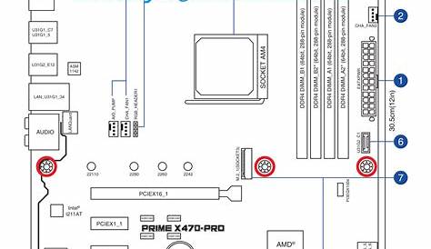 ASUS AMD X470 Motherboard Layout Drawings and Specs Sheets Leaked