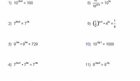 Rational Exponents Worksheet Algebra 1 Pdf – Thekidsworksheet