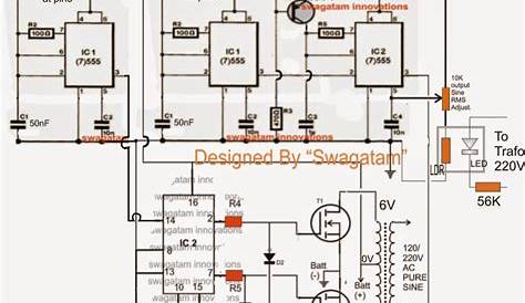 300w Power Inverter Circuit Diagram