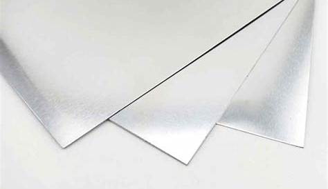 sheet aluminum thickness chart