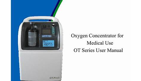 oxygen concentrator manual pdf