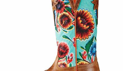 Ariat Ladies Circuit Champion Floral Textile Western Boots | Boots