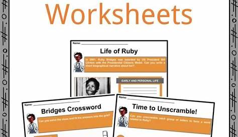 ruby bridges worksheets