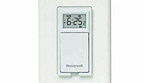 Honeywell RPLS730B1000/U 7-Day Programmable Light Switch Timer