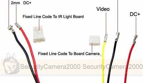 home security camera wiring diagram