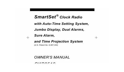 emerson cks3516 owner's manual