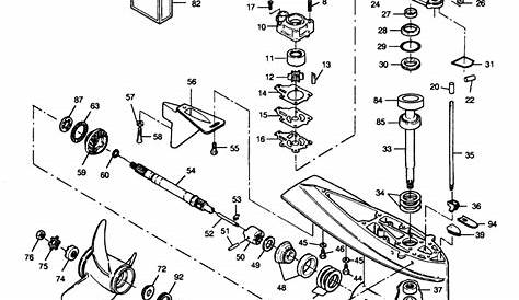 60 Hp Mercury Outboard Parts Diagram | Reviewmotors.co