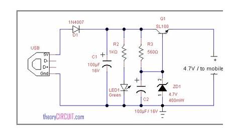 Wiring Diagram For Usb Charger