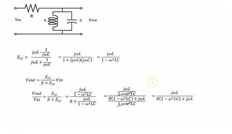 cut off frequency rl circuit