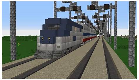 Passenger Train Minecraft Map