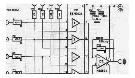 5 channel audio mixer circuit diagram