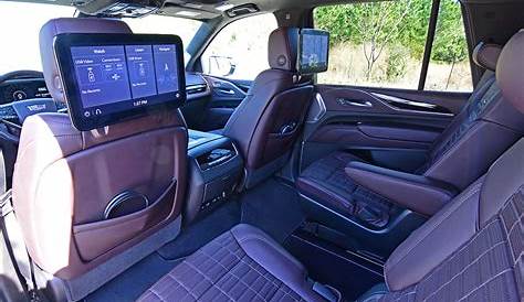 cadillac escalade with 2nd row bench seat