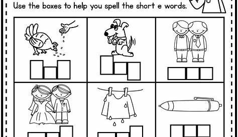 CVC Worksheets for Kindergarten | Made By Teachers