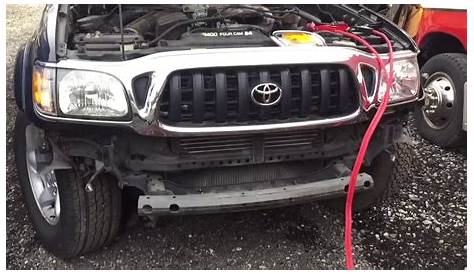 1998 toyota tacoma front bumper removal