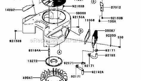 Kawasaki FX850V-BS12 Parts List and Diagram : eReplacementParts.com
