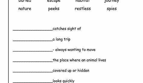 printable worksheets for 4th graders