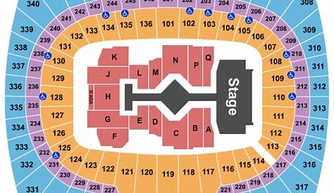 Arrowhead Stadium, Taylor Swift 2022 Seating Chart | Star Tickets