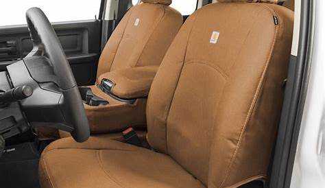 Carhartt Precision Fit Seat Cover Brown | Jeep seat covers, Truck seat