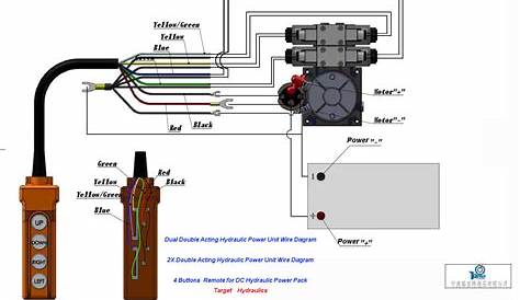 hydraulic power unit schematic diagram