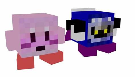 Kirby in Minecraft by MaskedMochi on DeviantArt