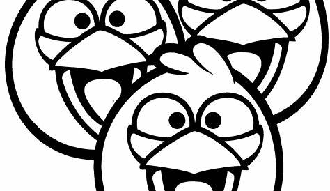 Angry Bird Coloring Pages Pdf at GetColorings.com | Free printable