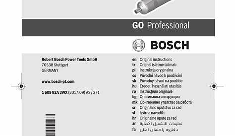 bosch 9412 user manual