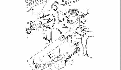 2003 ford 6.0 powerstroke fuel system diagram