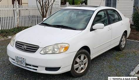 2004 Toyota Corolla for Sale in United States