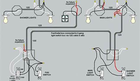 Single Light Switch Diagram
