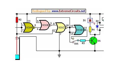 water pump circuit diagram