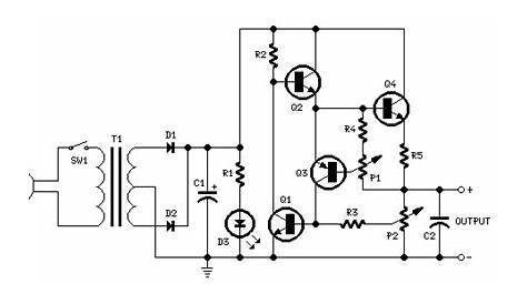 circuit diagram 12v dc power supply