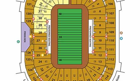 Notre Dame Stadium Seating Chart Interactive | Awesome Home