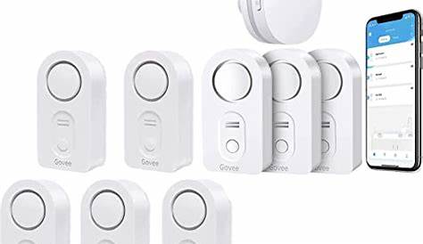 Amazon.com: Govee WiFi Water Sensor 3 Pack, 100dB Adjustable Alarm