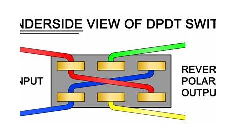 Reverse Polarity Switching DPDT Switch