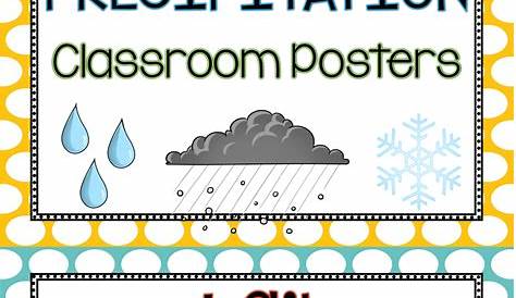 precipitation worksheet for kindergarten