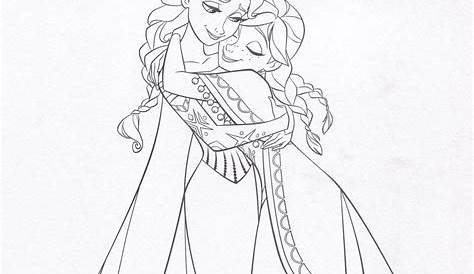Disney FROZEN Coloring Pages - Lovebugs and Postcards